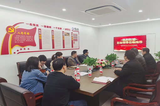 杭州市下城区委组织部副部长、两新工委书记孟飞莅临百亿游戏咨询调研